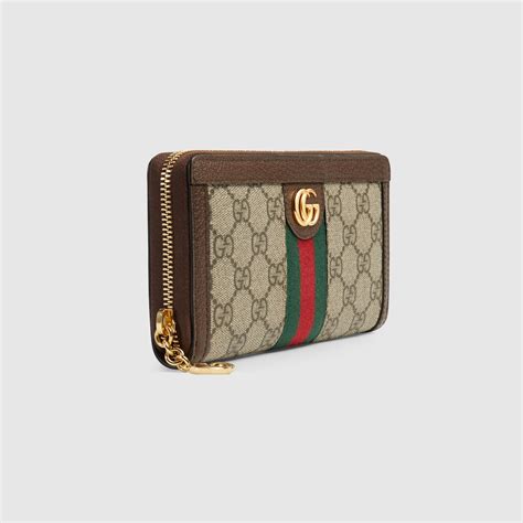 gucci zip around wallet women& 39|gucci ophidia zip around wallet.